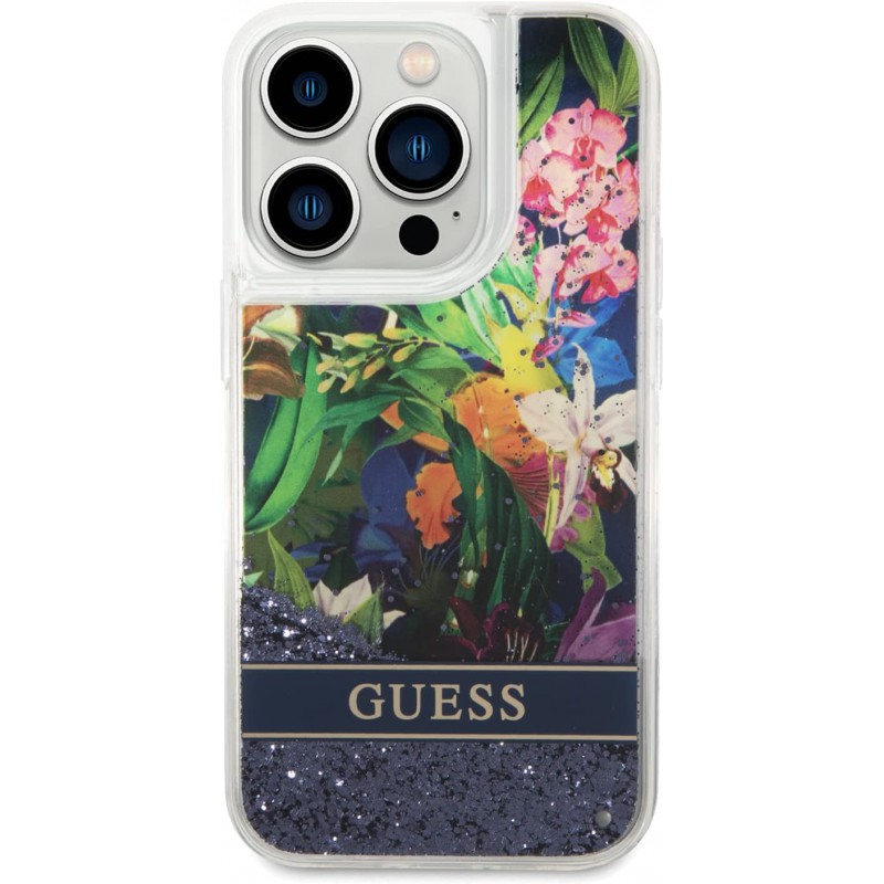 cover guess iphone 14 pro max liquid glitter