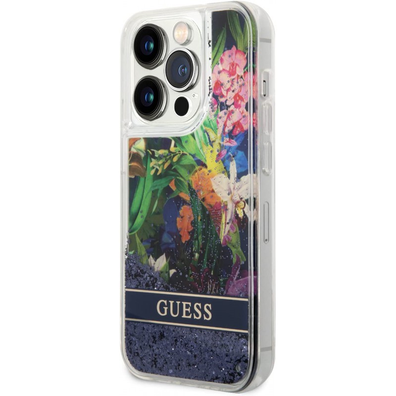 cover guess iphone 14 pro max liquid glitter