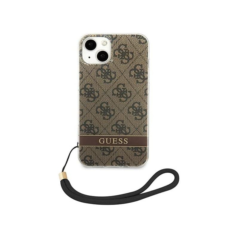 cover guess iphone 13 -14 -15 brown