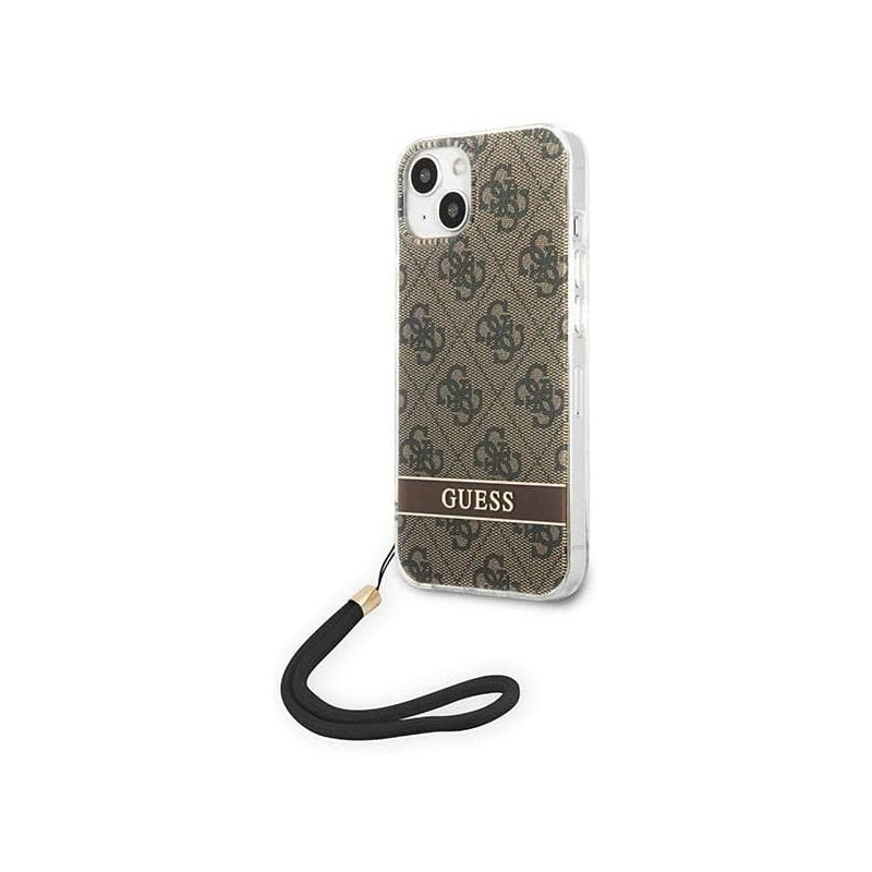 cover guess iphone 13 -14 -15 brown