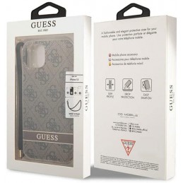 cover guess iphone 13 -14 -15 brown