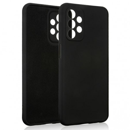 cover in silicone per samsung a23 black