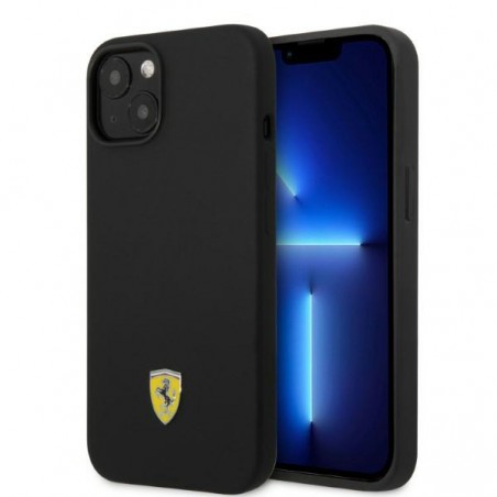 cover ferrari iphone 14 plus nera