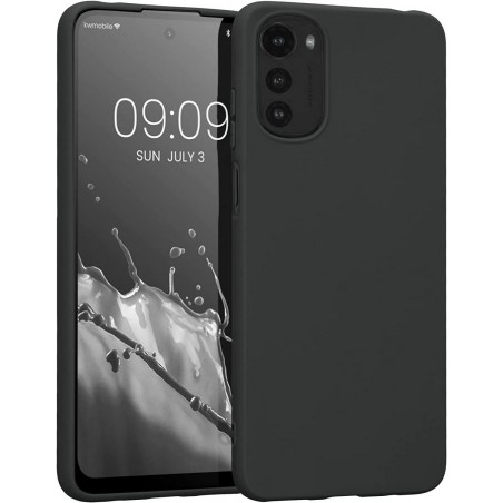 cover in silicone per motorola e32  black