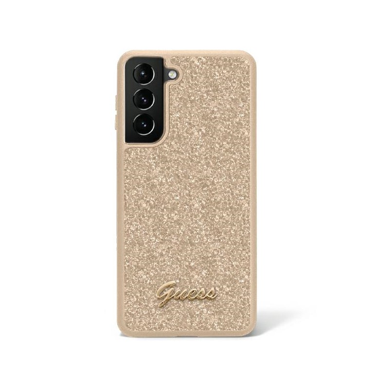 cover guess galaxy s23 plus glitter gold
