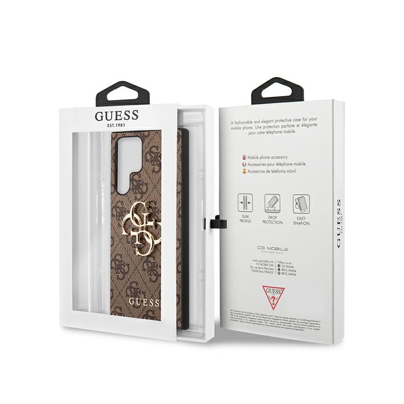 cover guess galaxy s23 ultra brown