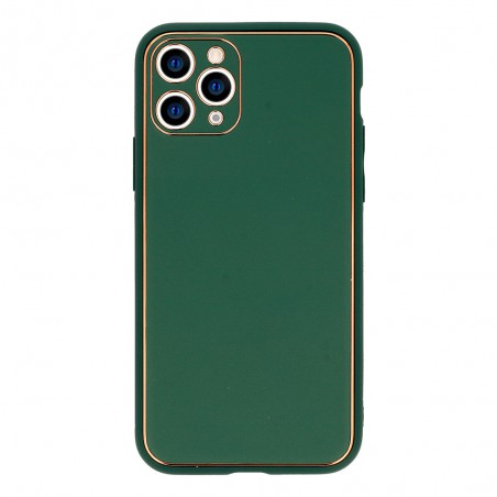cover samsung s23 plus tpu rivestita in pelle ecologica green