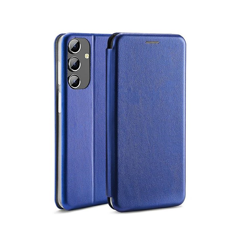 book a14 5g con porta carte di credito chiusura magnetica blu