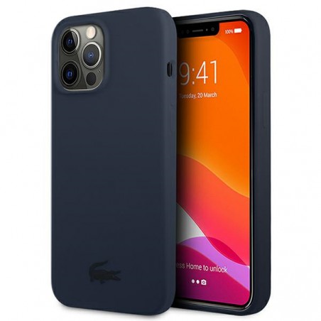 cover lacoste iphone 13 pro max blu