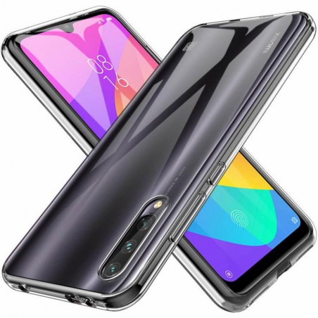 custodia tpu per xiaomi mi a3 trasparente