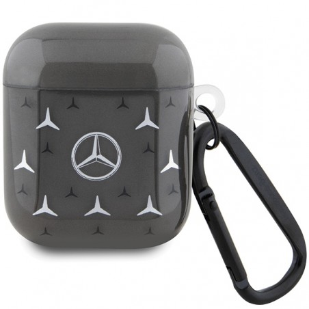 cover mercedes airpods 1/2 silicone nero