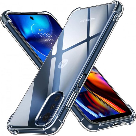 cover motorola g23 / g13 ultraprotettiva trasparente