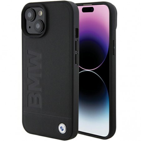 cover bmw iphone 15 plus vera pelle