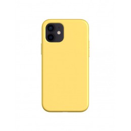 cover  silicone iphone 15 pro gialla
