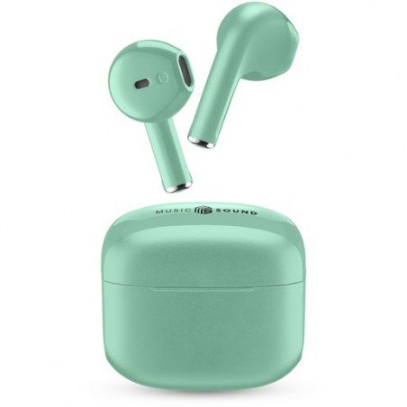 auricolare bt tws capsule verde