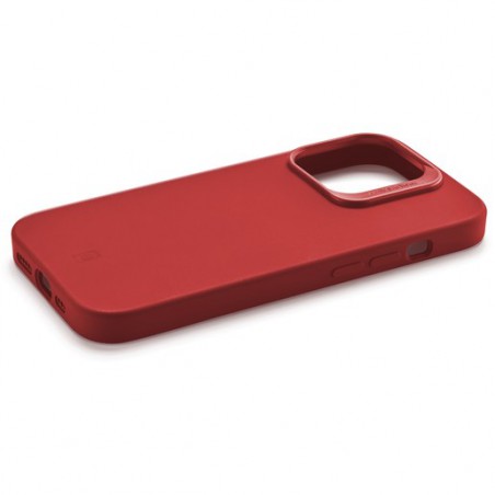 cover soft touch iphone 15 rossa