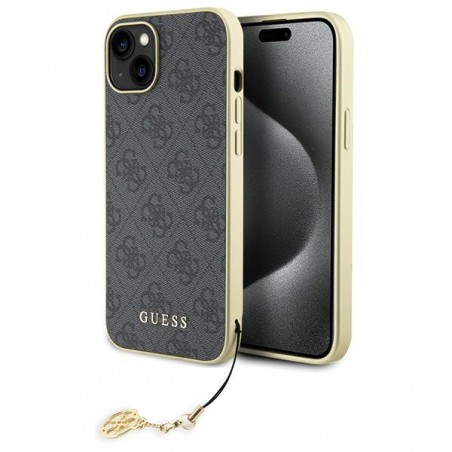 cover guess iphone 15 plus con charm 4g gold