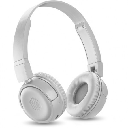 cuffie bluetooth vivavoce con microfono grigio