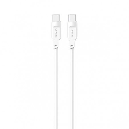 cavo dati usb-c /  usb-c 120cm 100 watt bianco