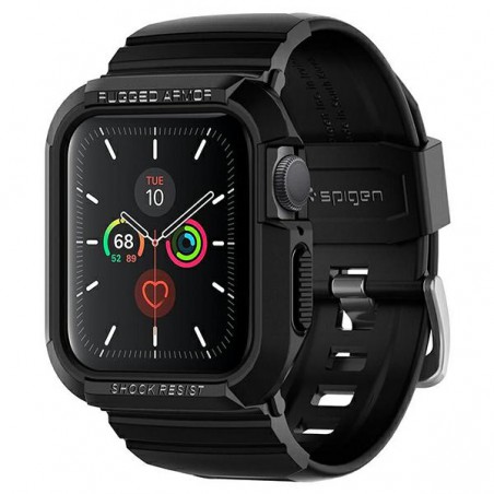 Spigen Rugged Armor Pro Apple Watch 4/5/6/7/SE 40/41mm nero