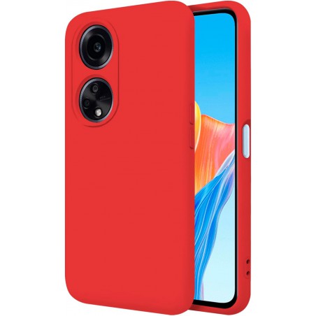 cover  silicone oppo a98 rossa