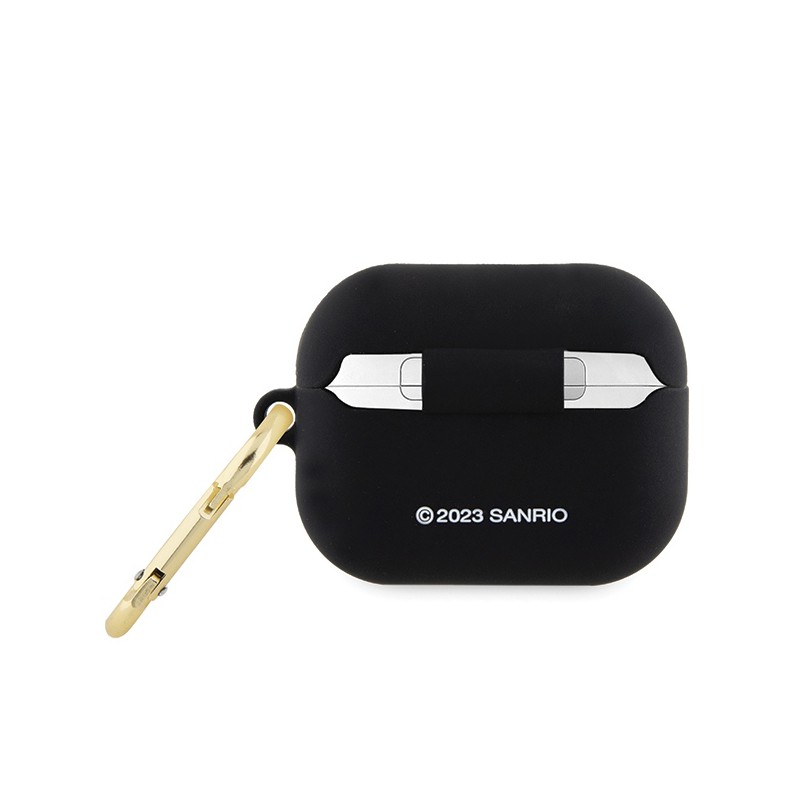 cover hello kitty per airpods pro in silicone nero