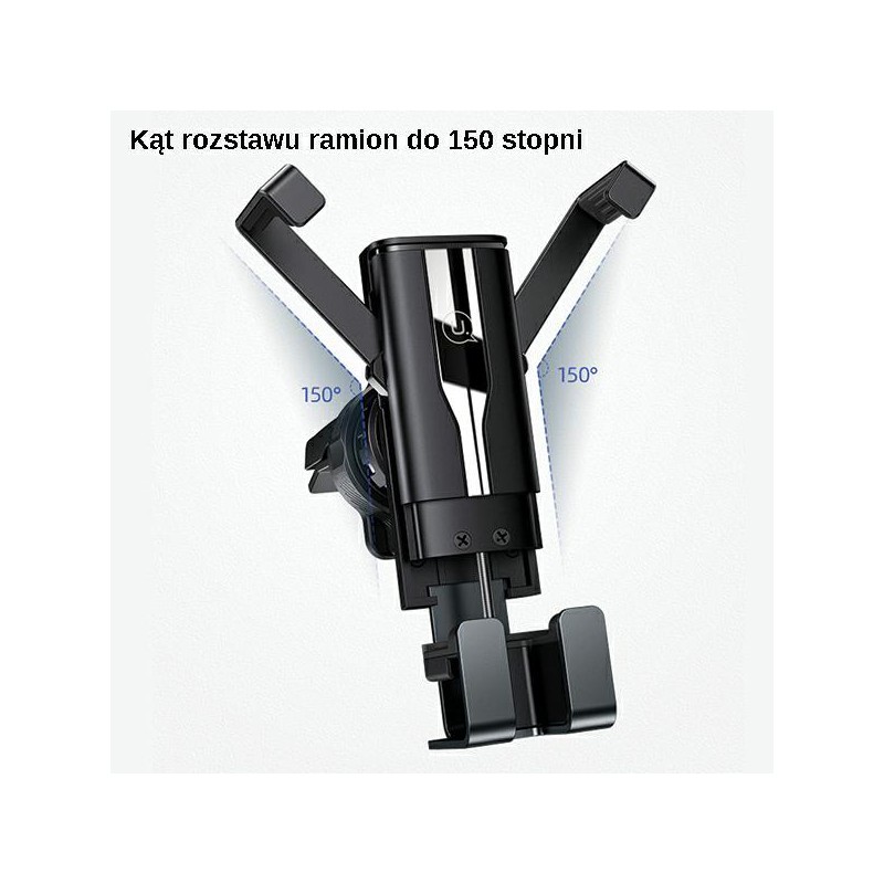 supporto auto usams adattile alla  alle bochette dell'aria con funzione gravity