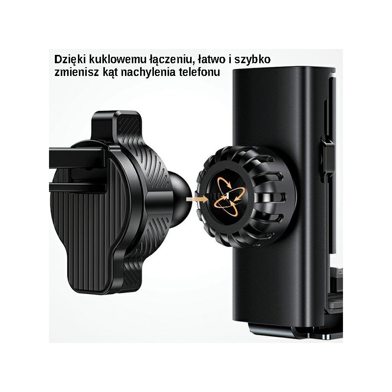 supporto auto usams adattile alla  alle bochette dell'aria con funzione gravity