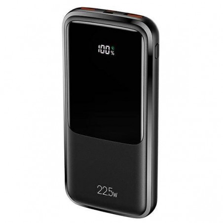 powerbank PB58 10000mAh 22.5W QC3.0 ricarica rapida nero