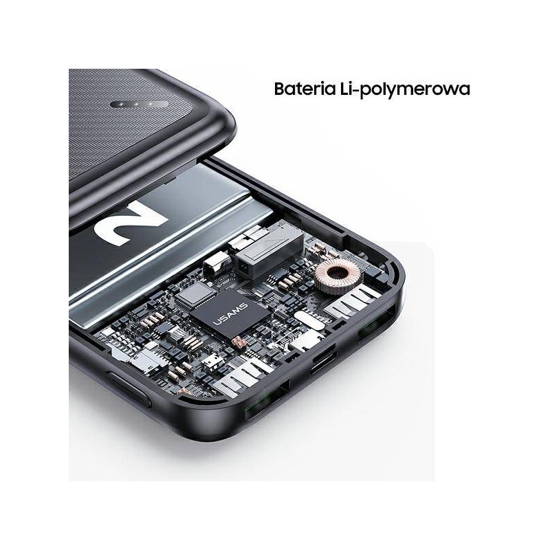 powerbank PB60 20000mAh 22,5W 2xQC3.0 + ricarica rapida nero