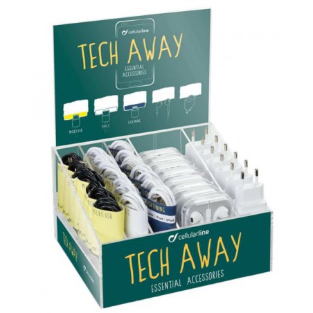 espositore da banco tech away assortimento top seller contenete 32 pezzi