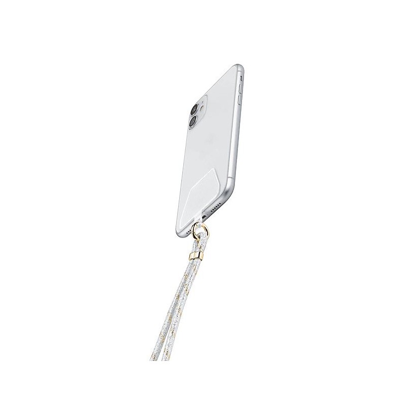 laccio portatelefono universale da collo argento