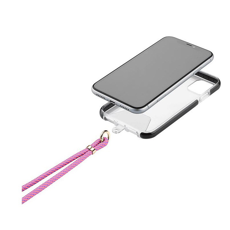 laccio portatelefono universale da collo pink