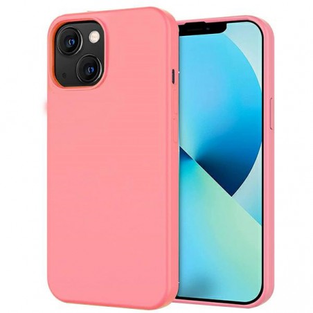 cover  silicone iphone 14 light pink