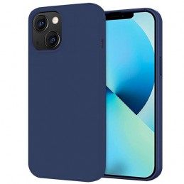 cover  silicone iphone 14 pro blue navy
