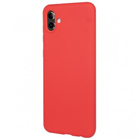 cover in silicone per samsung a04 red