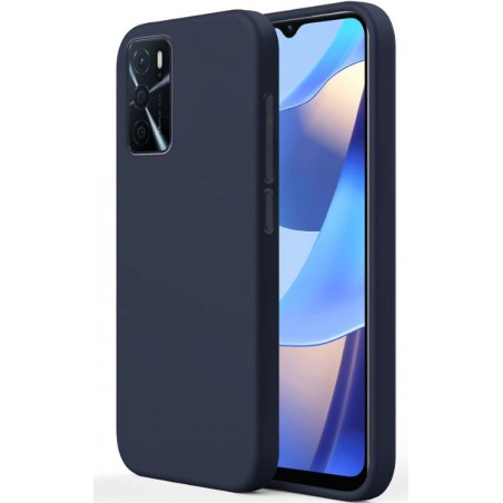 cover in silicone per oppo a57 / a77 / a57s blu