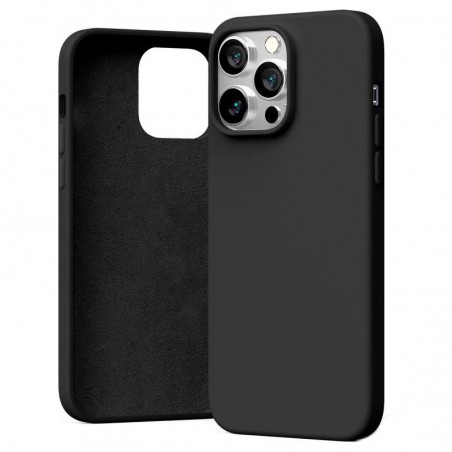 cover  silicone iphone 14 pro max nera