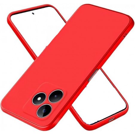 cover silicone ralme c53 rossa