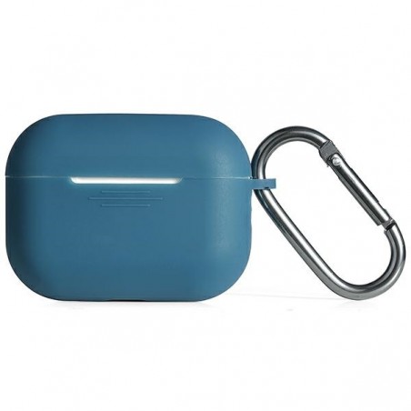 cover per airpods pro 2 silicone  blu
