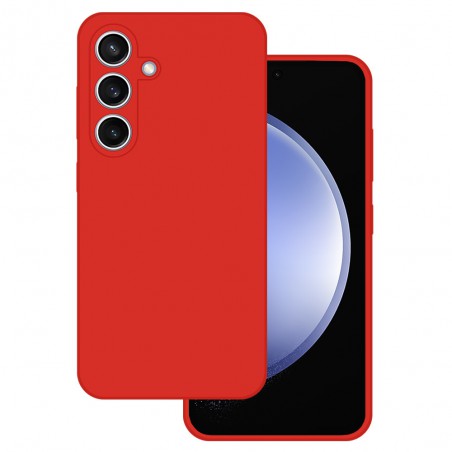 cover in silicone per samsung a05s  rossa