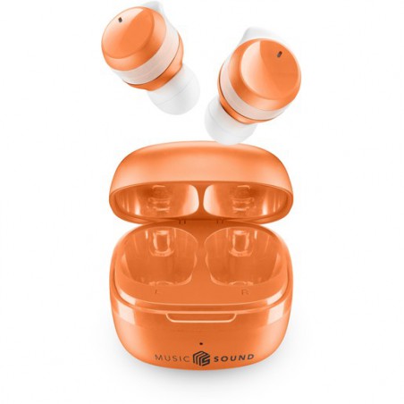 auricolare bt tws in ear  orange