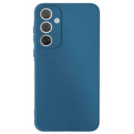 cover in silicone per samsung a55 blu