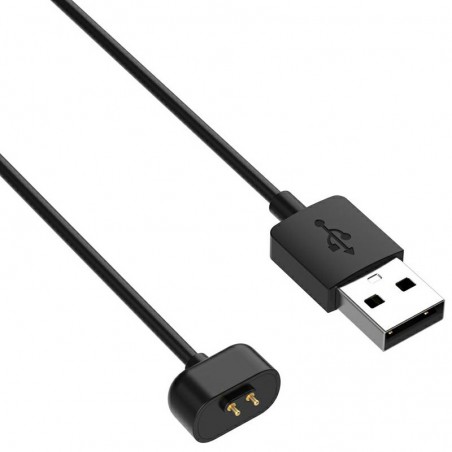 cavo usb magnetico di ricarica xiaomi band 5?/?6?/?7? nero