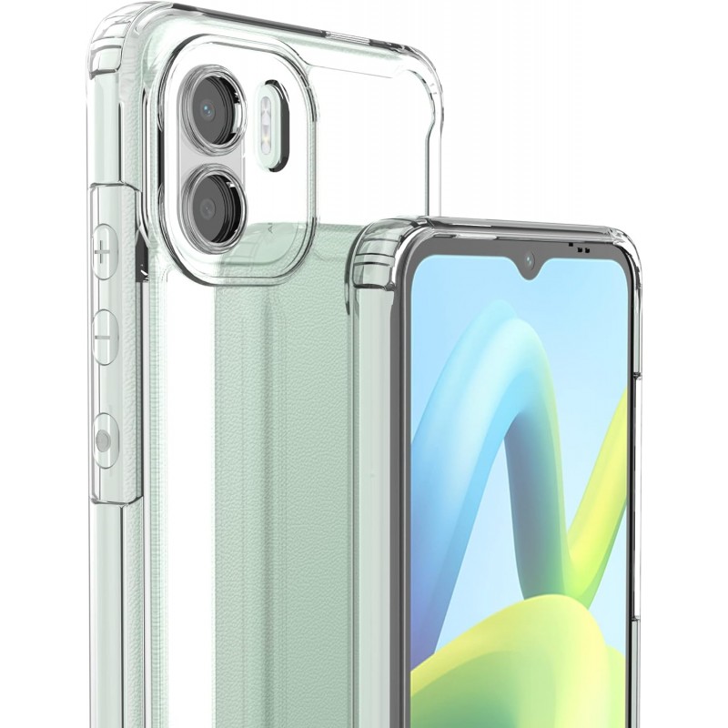 custodia in ultraprotettiva per redmi a1-a2 trasparente