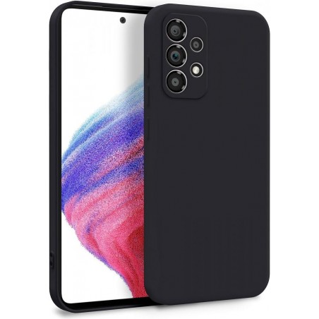 cover in silicone per samsung a53 5g nera