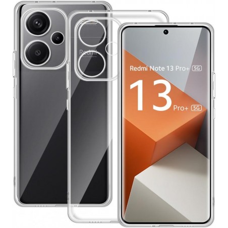 custodia in tpu xiaomi redmi note 13 pro plus 5g trasparente
