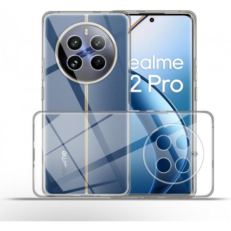 cover ralme 12 plus  trasparente