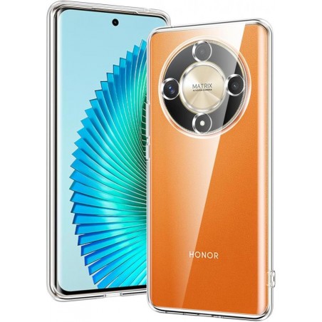 custodia in tpu per honor magic 6 lite trasparente