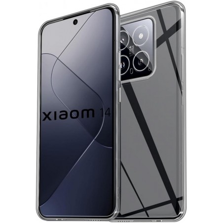 custodia tpu per xiaomi 14 trasparente